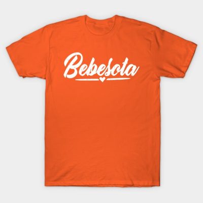 Bebesota Tu Eres Bebesota Vintage White Design T-Shirt Official Bad Bunny Merch