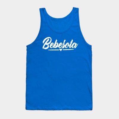 Bebesota Tu Eres Bebesota Vintage White Design Tank Top Official Bad Bunny Merch