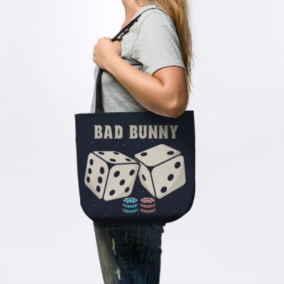 Dice Bad Bunny Tote Official Bad Bunny Merch