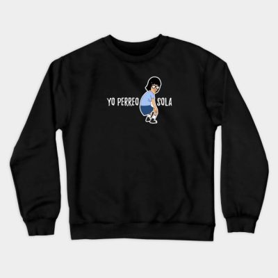 Yo Perreo Sola Crewneck Sweatshirt Official Bad Bunny Merch