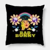 Bad Bunny Throw Pillow Official Bad Bunny Merch