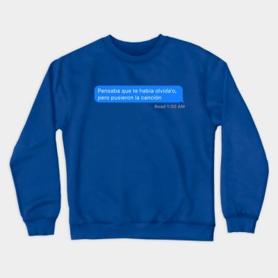 La Cancion Crewneck Sweatshirt Official Bad Bunny Merch