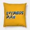 Estamos Bien Throw Pillow Official Bad Bunny Merch