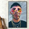 Bad Bunny Canvas Art Poster Wall Art 1 Poster - Bad Bunny Store