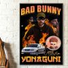 Bad Bunny Corolla Poster 1 Poster - Bad Bunny Store