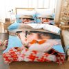 Bad Bunny UN VERANO SIN TI Bedding Set Single Twin Full Queen King Size Bed Set - Bad Bunny Store