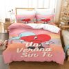 Bad Bunny UN VERANO SIN TI Bedding Set Single Twin Full Queen King Size Bed Set 2 - Bad Bunny Store