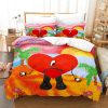 Bad Bunny UN VERANO SIN TI Bedding Set Single Twin Full Queen King Size Bed Set 4 - Bad Bunny Store