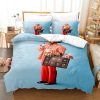 Bad Bunny UN VERANO SIN TI Bedding Set Single Twin Full Queen King Size Bed Set 6 - Bad Bunny Store