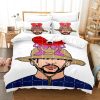 Bad Bunny UN VERANO SIN TI Bedding Set Single Twin Full Queen King Size Bed Set 8 - Bad Bunny Store