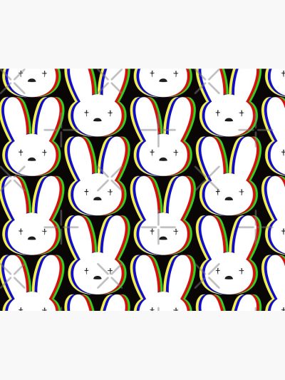 Bad Bunny Pattern Tapestry Official Bad Bunny Merch