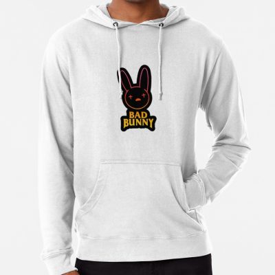 Bad Bunny Reggaeton Singer Logo Hoodie Official Bad Bunny Merch