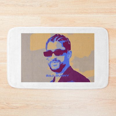 Bad Bunny By Hifi Jones Bath Mat Official Bad Bunny Merch