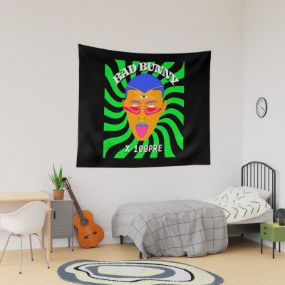 Bad Bunny Tapestry Official Bad Bunny Merch