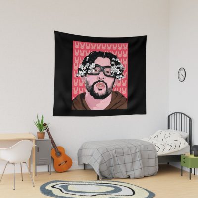 Bad Bunny Tapestry Official Bad Bunny Merch