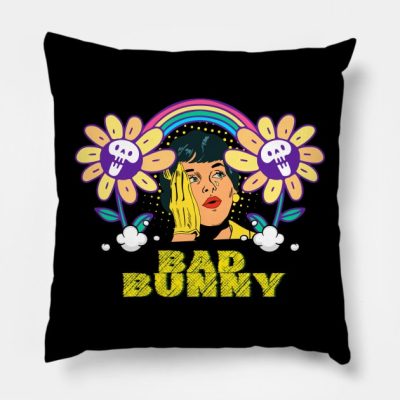 New Idea Bad Bunny Throw Pillow